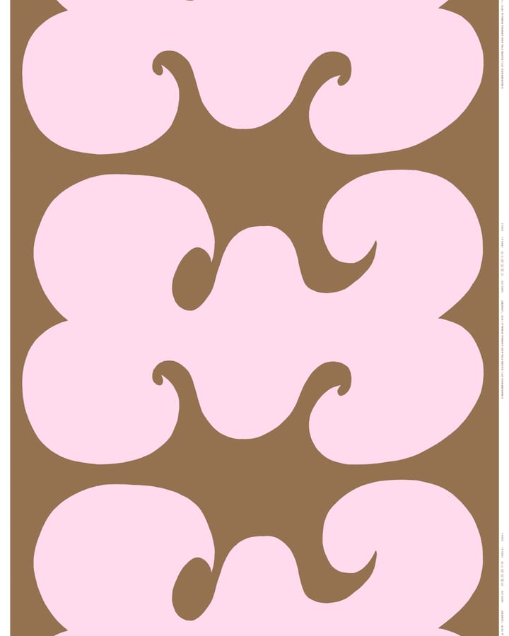 Jokeri tyg, Rosa-brun Marimekko