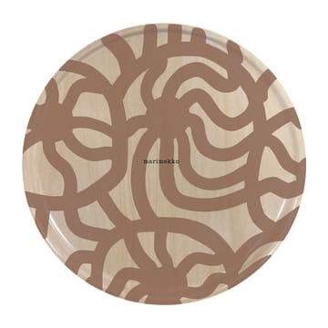 Joonas bricka Ø31 cm - Brun - Marimekko
