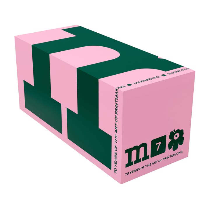Juhla Unikko mugg 25 cl 2-pack, Rosa-grön Marimekko