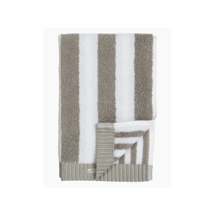 Kaksi Raitaa handduk white-grey, 30x50 cm Marimekko