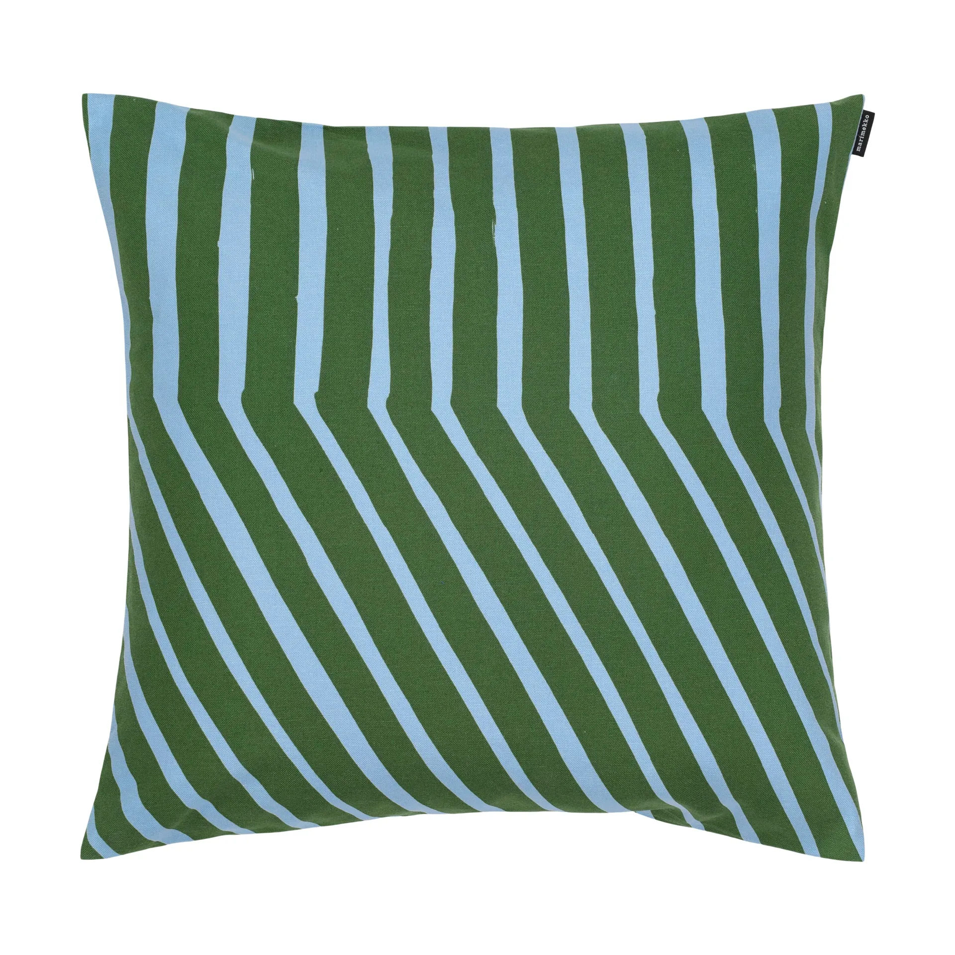 Kalasääski kuddfodral 50x50 cm, Forest green-light blue Marimekko