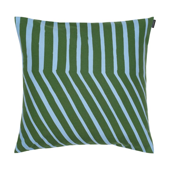 Kalasääski kuddfodral 50x50 cm, Forest green-light blue Marimekko
