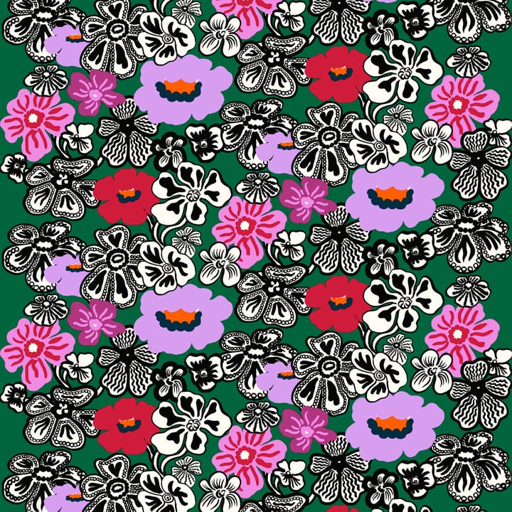 Kaukokaipuu vaxduk - Grön-violet-röd - Marimekko