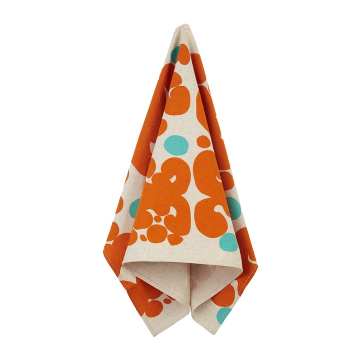 Keidas kökshandduk 43x70 cm, Beige-orange-turkos Marimekko