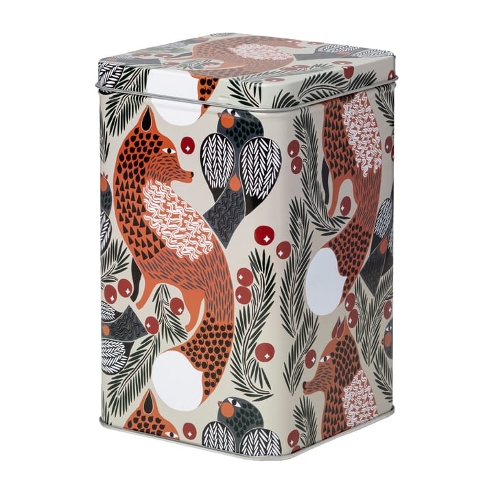 Ketunmarja förvaringsburk 17,5 cm - Beige-brun - Marimekko