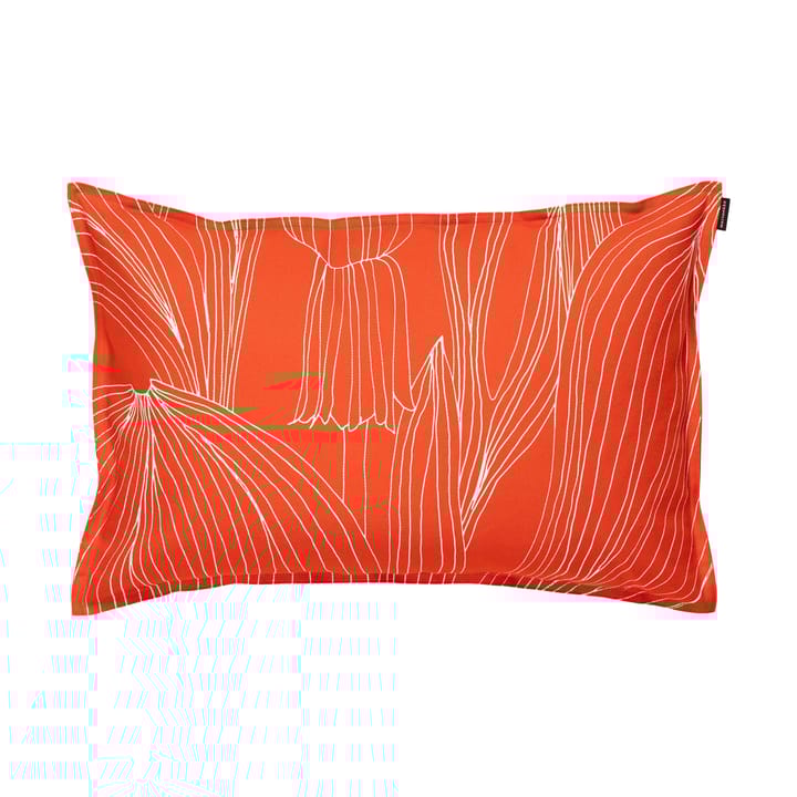 Kukat Puhkeavat kuddfodral 40x60 cm - Tomato red-white - Marimekko