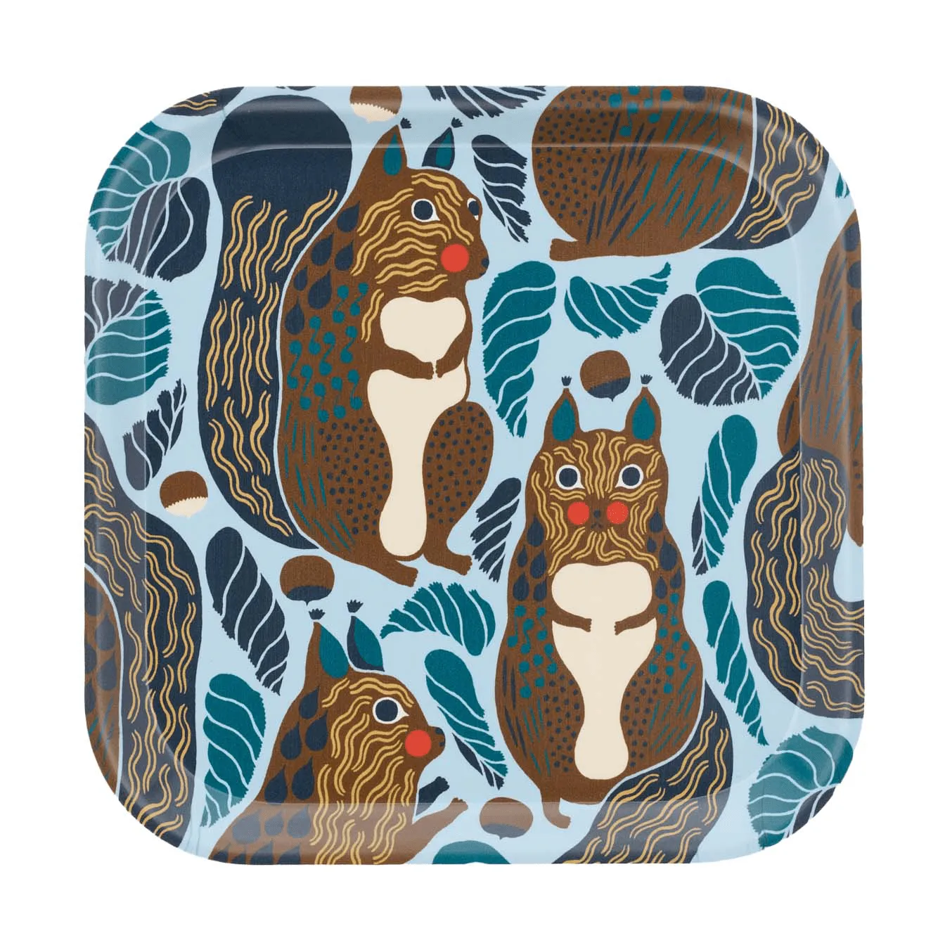 Kurre bricka, Sky blue-multicolour Marimekko