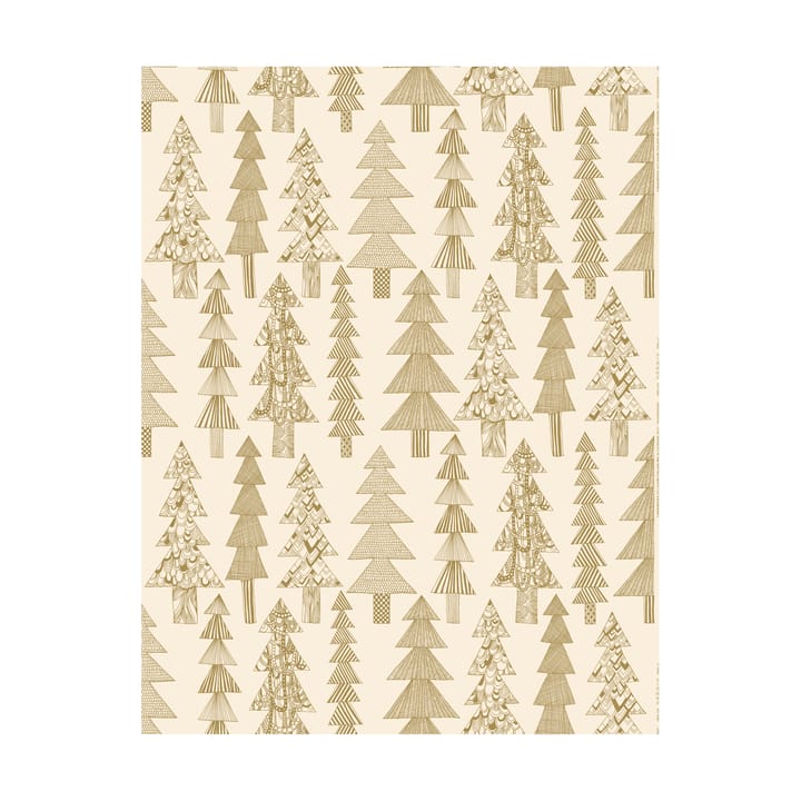 Kuusikossa tyg bomull, Cotton-gold Marimekko