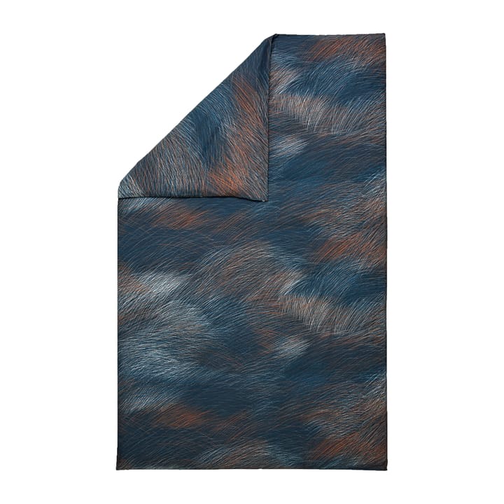 Lepo påslakan 150x210 cm - Mörkblå-ljusblå-koppar - Marimekko