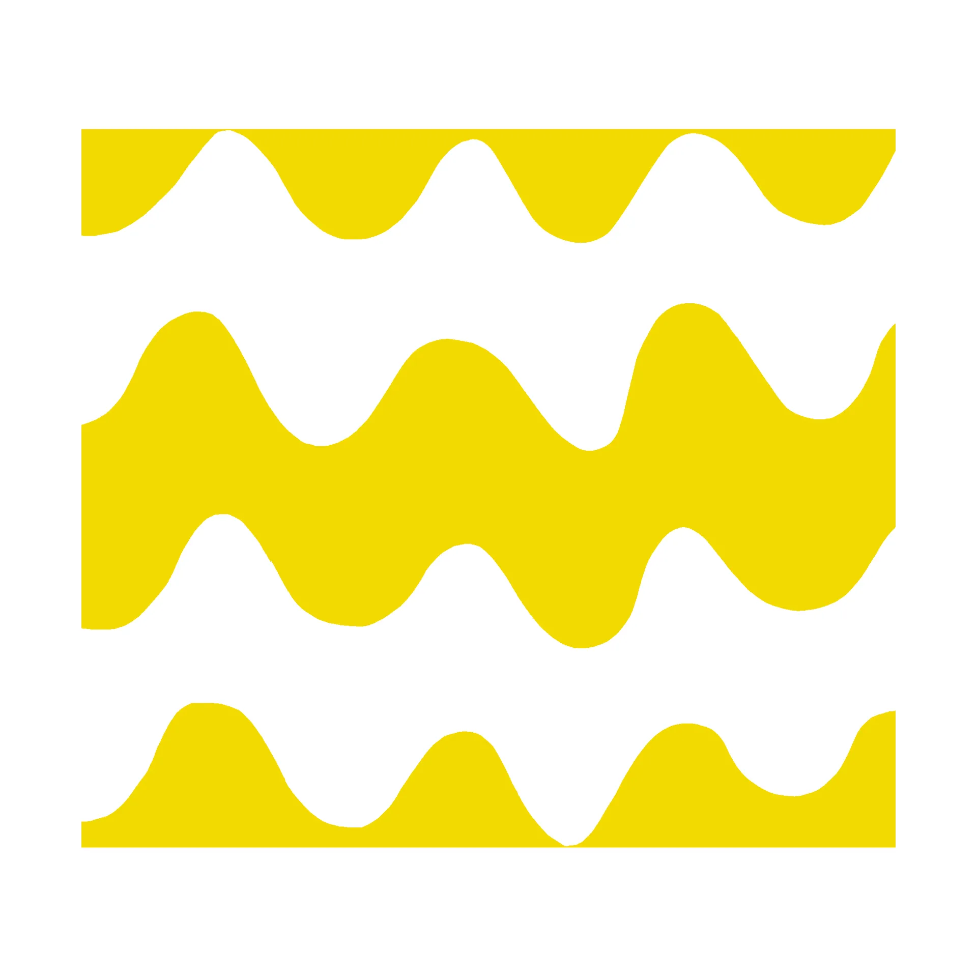 Lokki servett 33x33 cm 20-pack, Yellow Marimekko