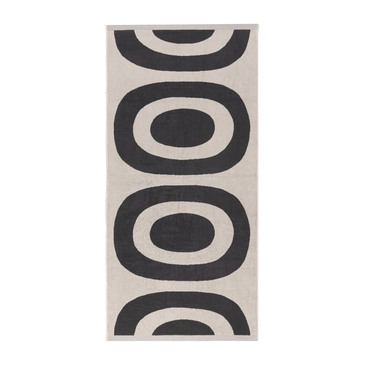 Melooni badlakan 70x150 cm - Charcoal-off white - Marimekko