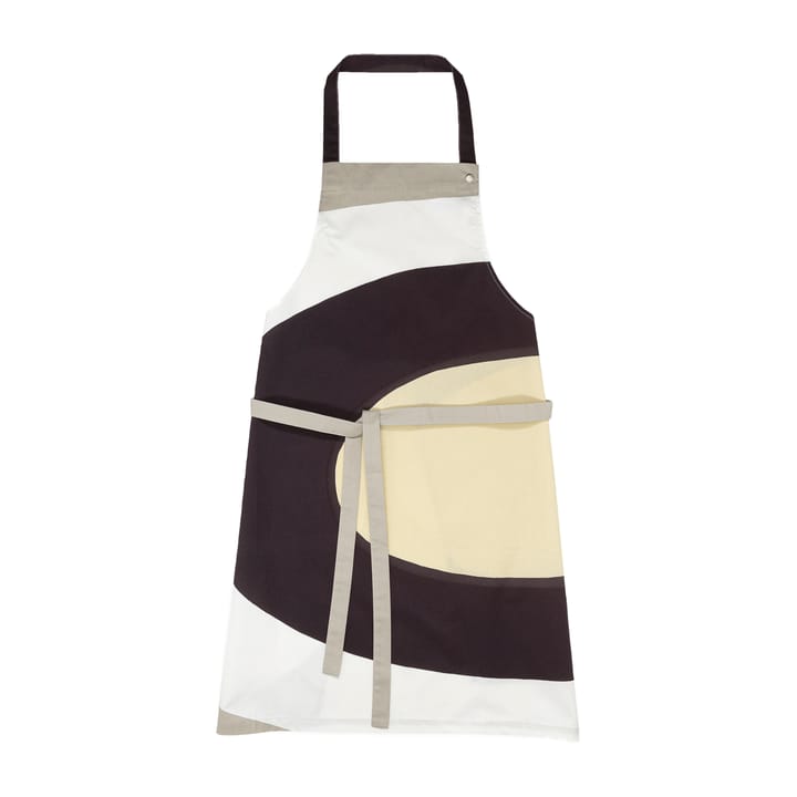 Melooni förkläde - grå-vit-beige - Marimekko