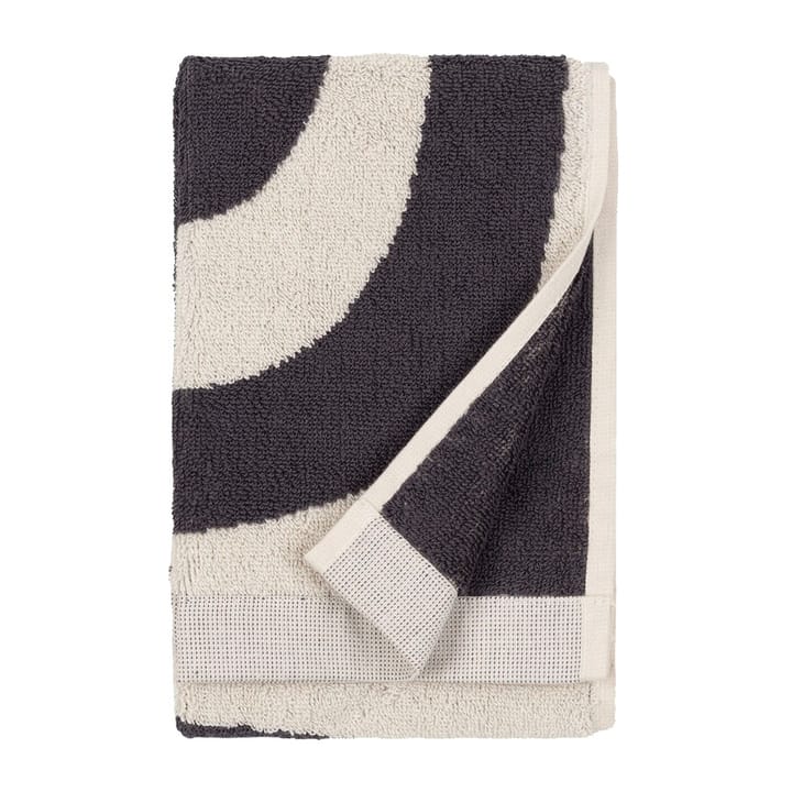 Melooni handduk 30x50 cm, Charcoal-off white Marimekko