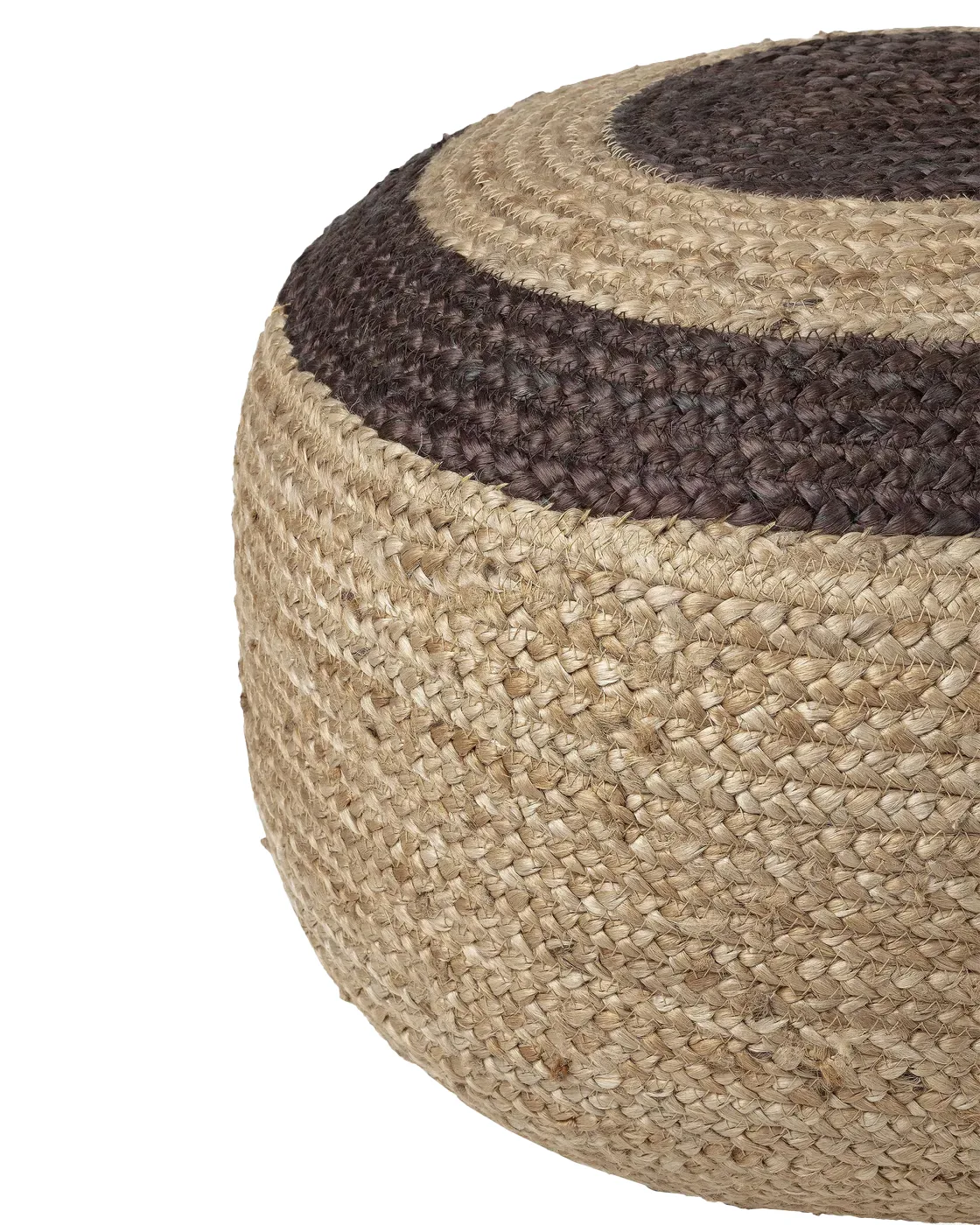 Melooni sittpuff jute, Jute-mörkbrun Marimekko