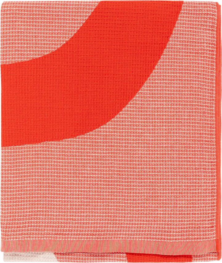 Melooni strandhandduk 96,5x180 cm - Orange-off white - Marimekko