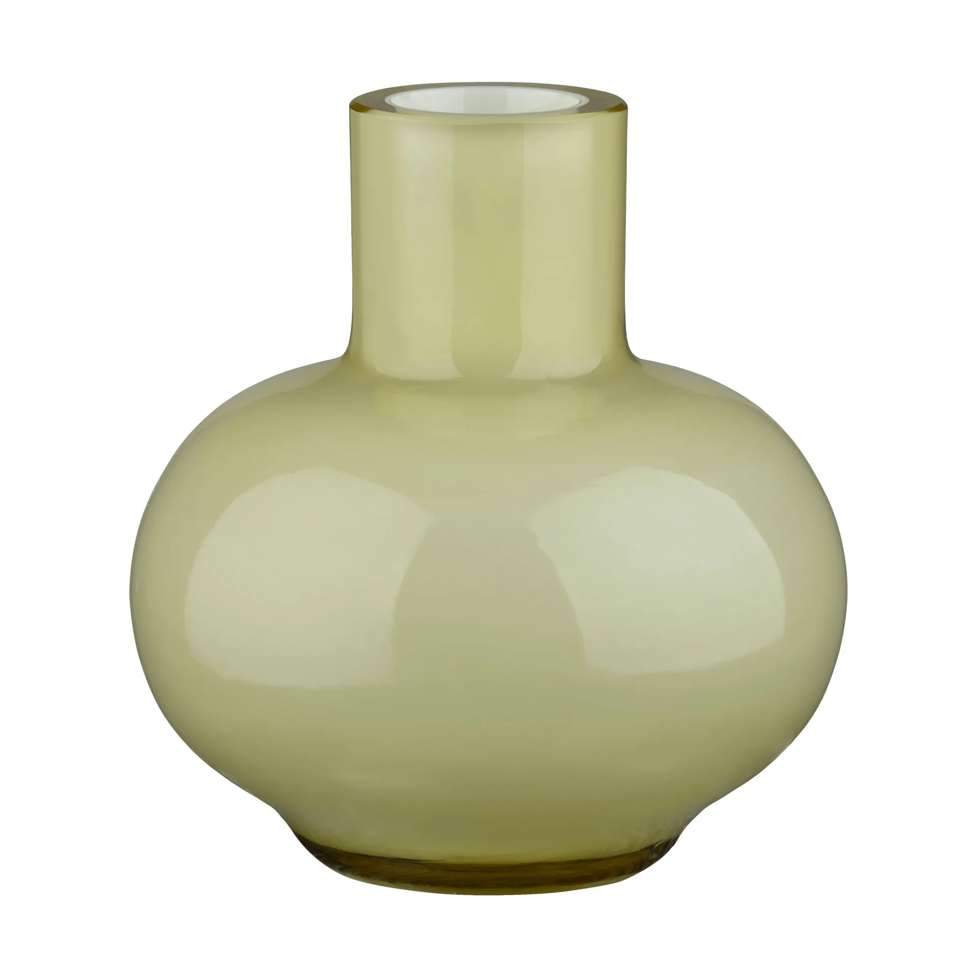 Mini vas 6 cm, White asparagus Marimekko