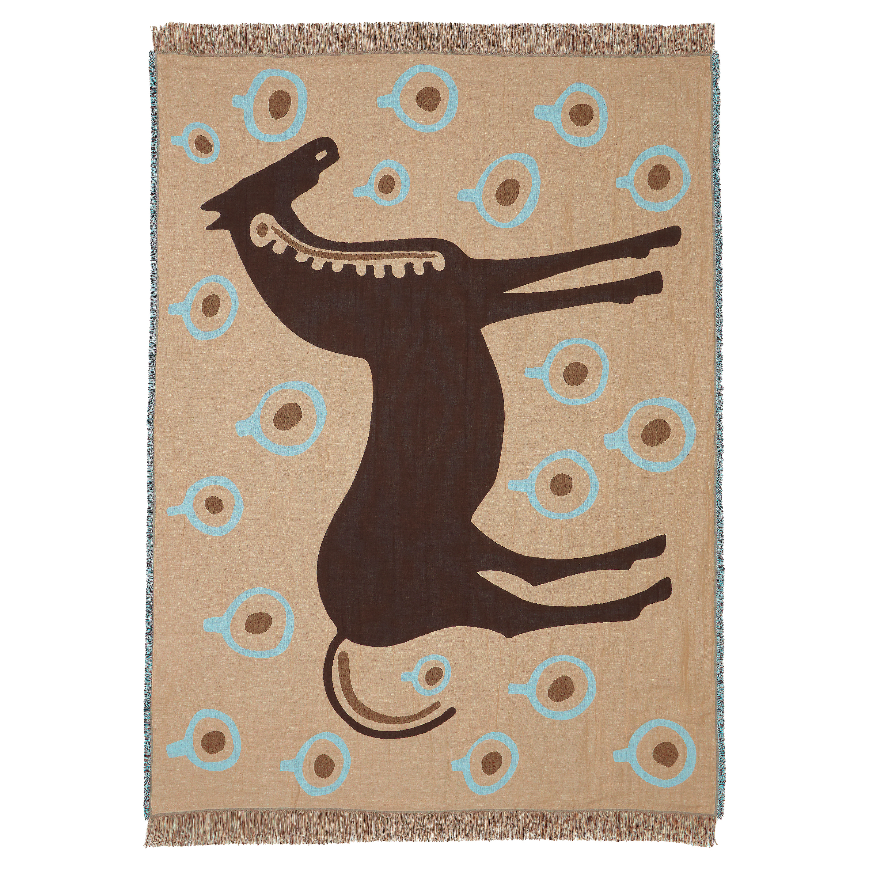 marimekko■新品MUSTA TAMMA BLANKET marimekko-musta-tamma-blanket-