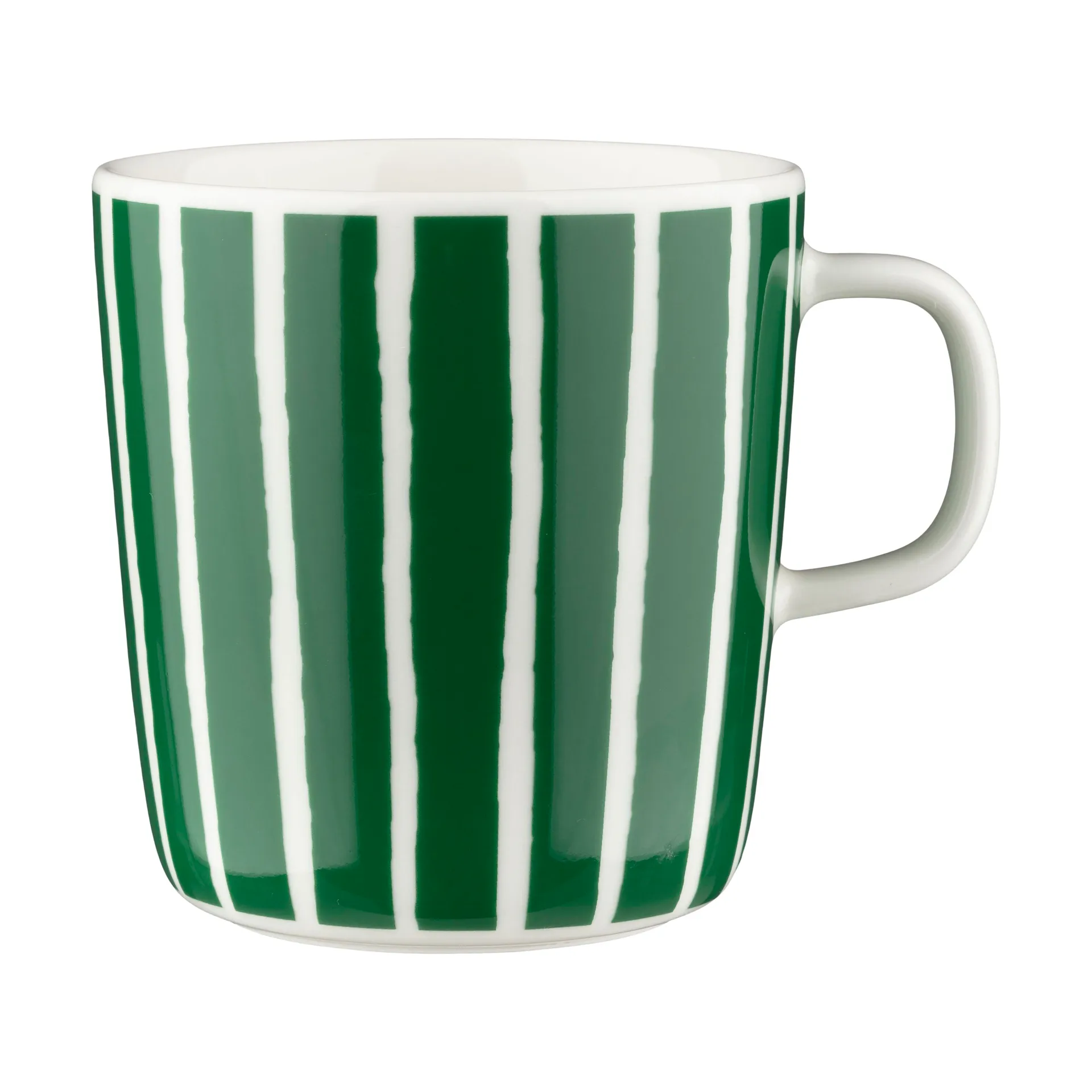 Oiva Piccolo mugg 40 cl, Green-White Marimekko
