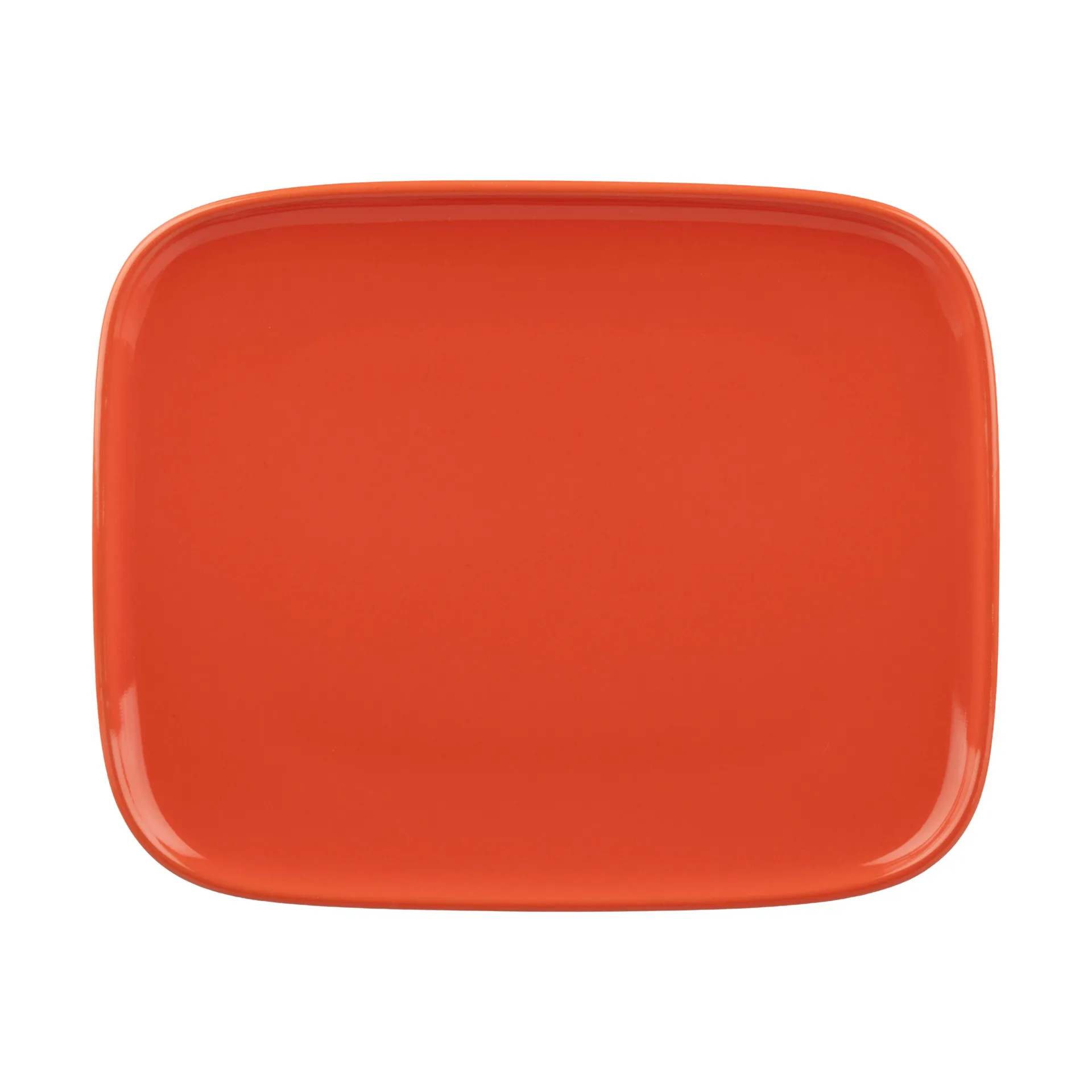 Oiva tallrik 12x15 cm, Orange Marimekko