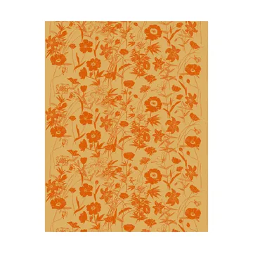 Perenna bomullstyg - Caramel-burnt orange - Marimekko