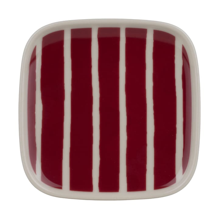Piccolo fat 10x10 cm - Burgundy - Marimekko