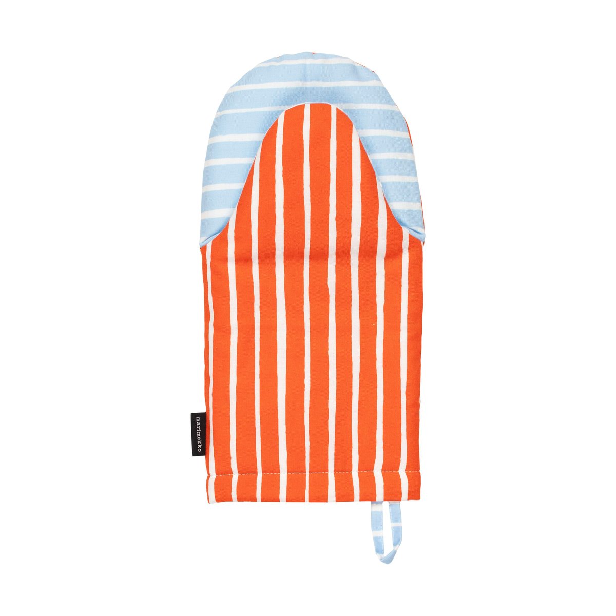 Marimekko Piccolo grytvante White-tomato red-light blue