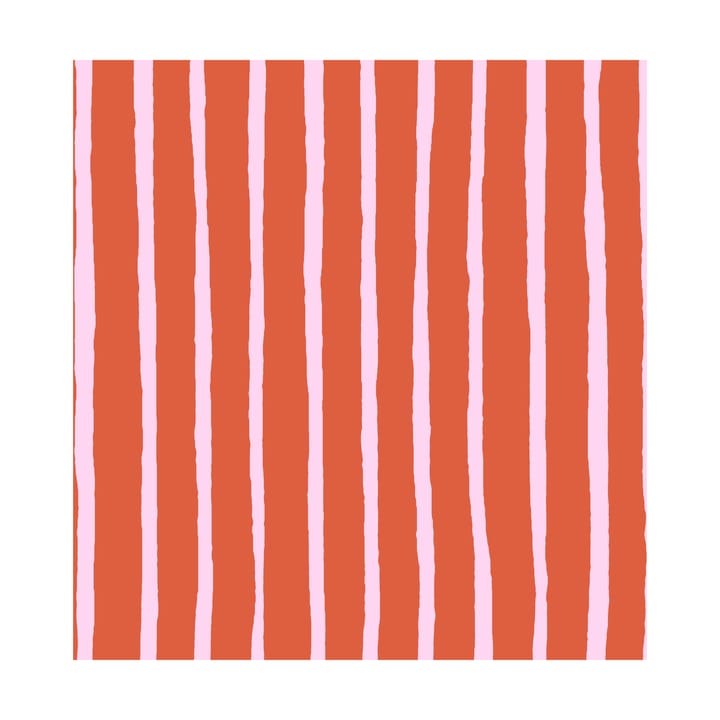 Piccolo servett 33x33 cm 20-pack - Orange-Pink - Marimekko