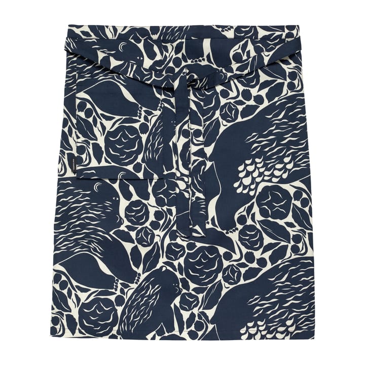 Pieni Karhuemo förkläde - Ljus beige-mörkblå - Marimekko