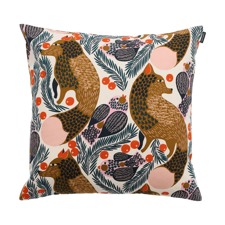 Pieni Ketunmarja kuddfodral 50x50 cm - White-multicolour - Marimekko