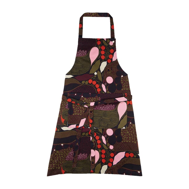 Pieni Rusakko förkläde - Rosa-brun - Marimekko