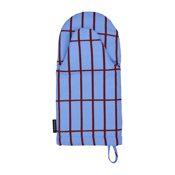 Pieni Tiiliskivi grythandske, Blå-brun Marimekko