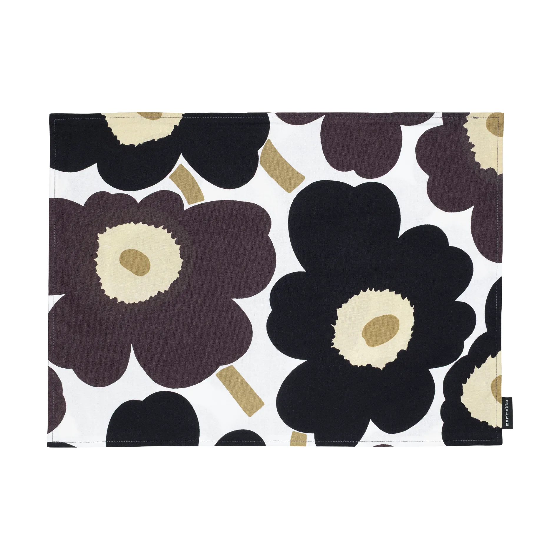 Pieni unikko bordstablett acryl, White-dark grey-beige Marimekko