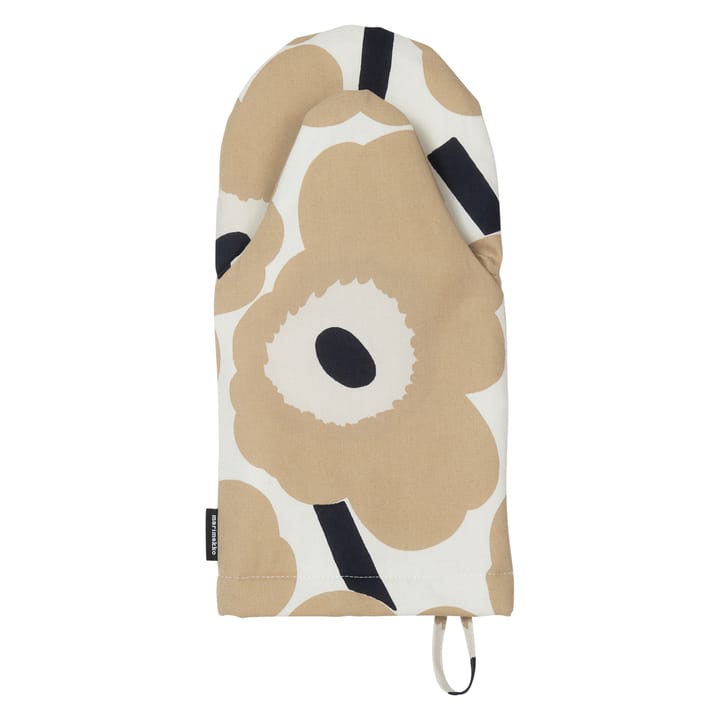 Pieni Unikko grytvante - Off white-beige-mörkblå - Marimekko