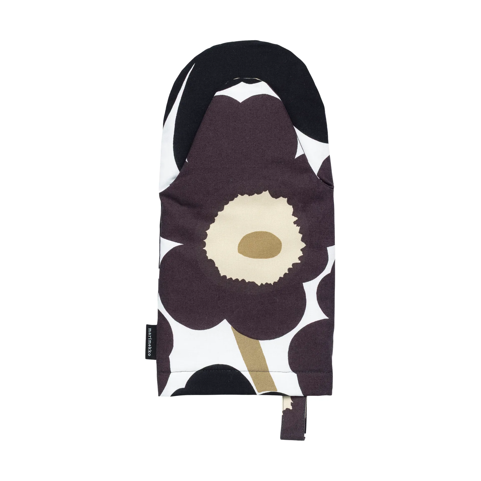 Pieni Unikko grytvante, White-dark grey-beige Marimekko
