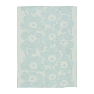 Pieni Unikko kökshandduk bomull-linne 50x70 cm - Off white-light blue - Marimekko