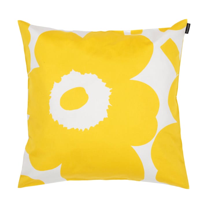 Pieni Unikko kuddfodral 50x50 cm - Cotton-spring yellow - Marimekko