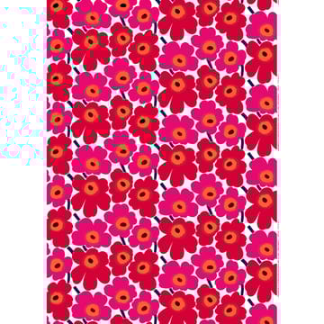 Pieni Unikko tyg bomull - Röd - Marimekko