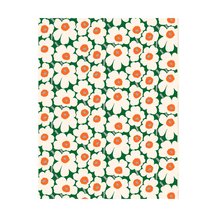 Pieni Unikko vaxduk - Green-cotton-orange - Marimekko