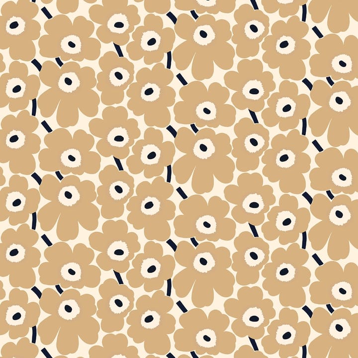 Pieni Unikko vaxduk - Naturvit-beige-mörkblå - Marimekko