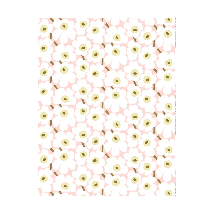Pieni Unikko vaxduk - Pink-natural white-sand - Marimekko