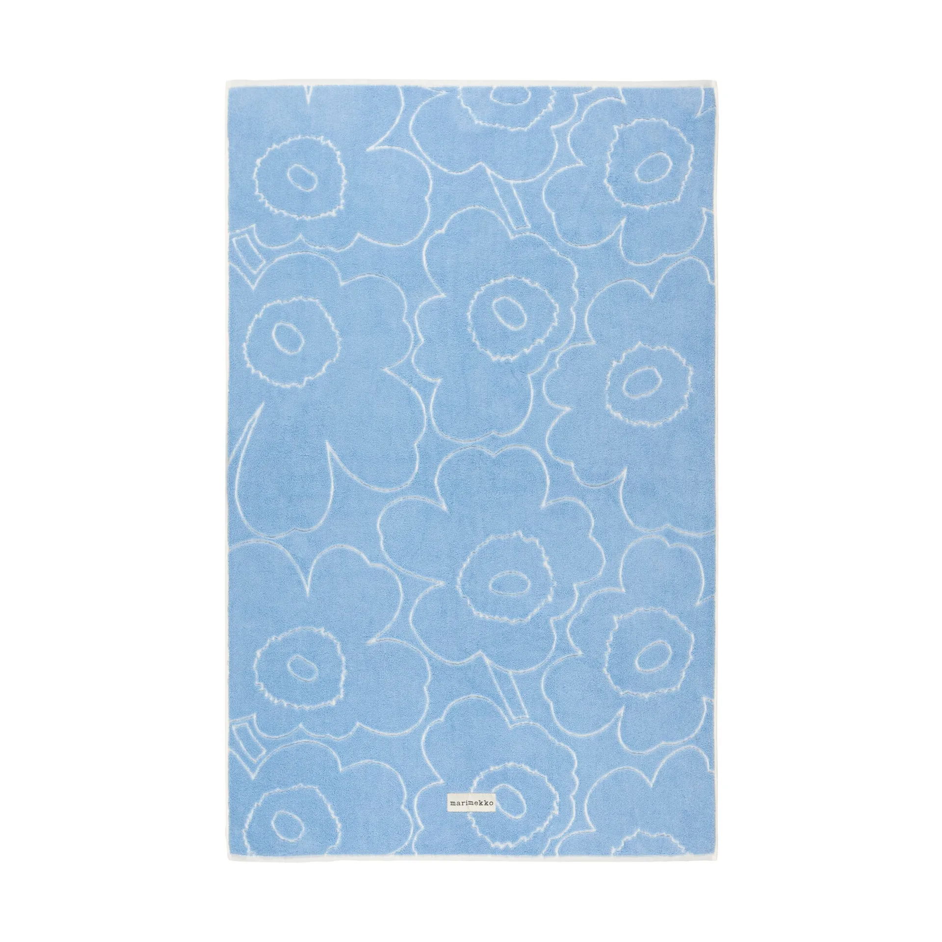 Piirto Unikko badhandduk 100x160 cm, Blue Marimekko