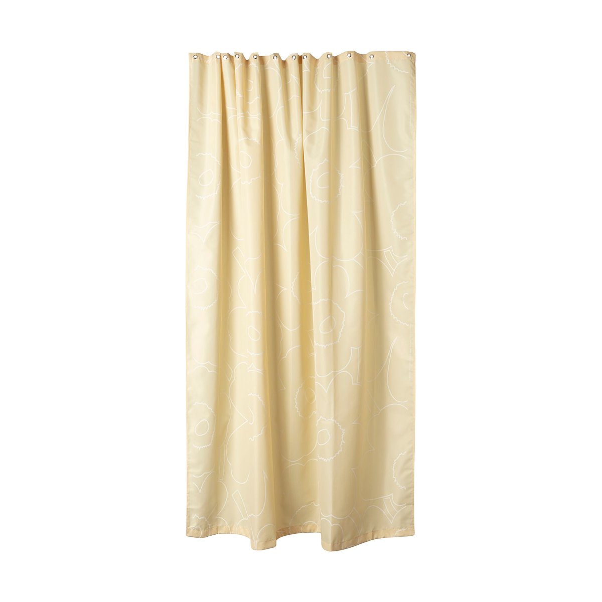 Marimekko Piirto Unikko duschdraperi 180x200 cm Beige