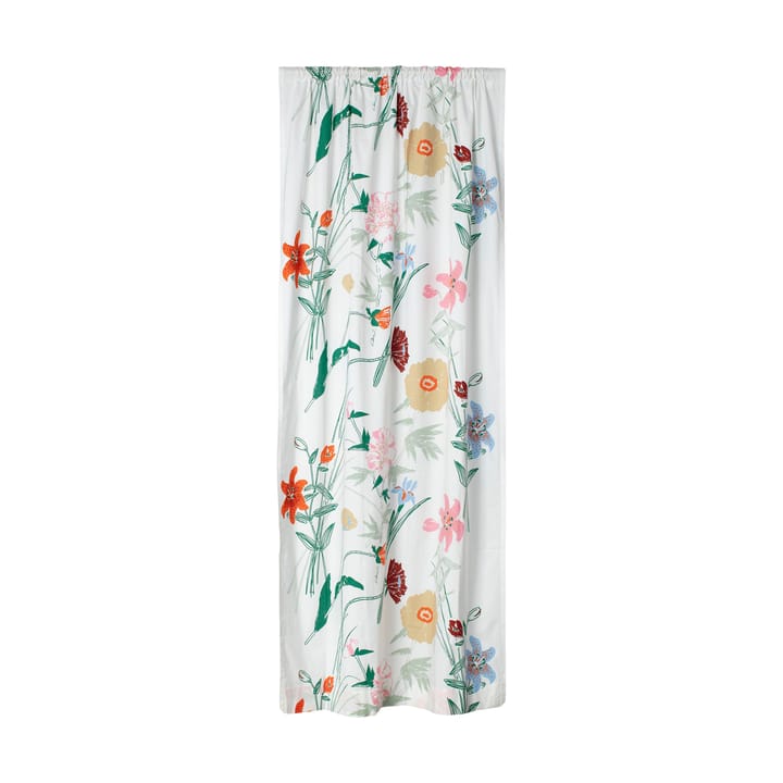 Puutarhakutsut gardinlängd 135x245 cm - White-green-orange-beige - Marimekko