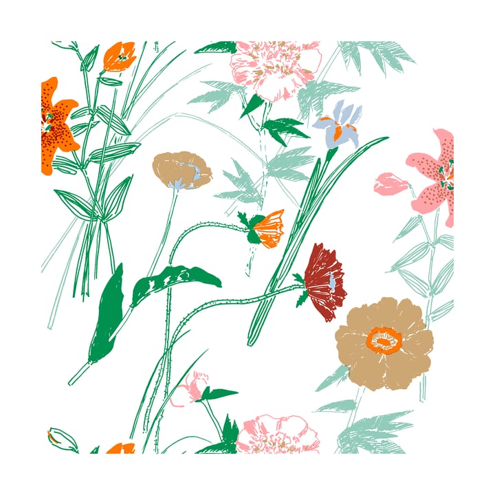 Puutarhakutsut servett 33x33 cm 20-pack - White - Marimekko