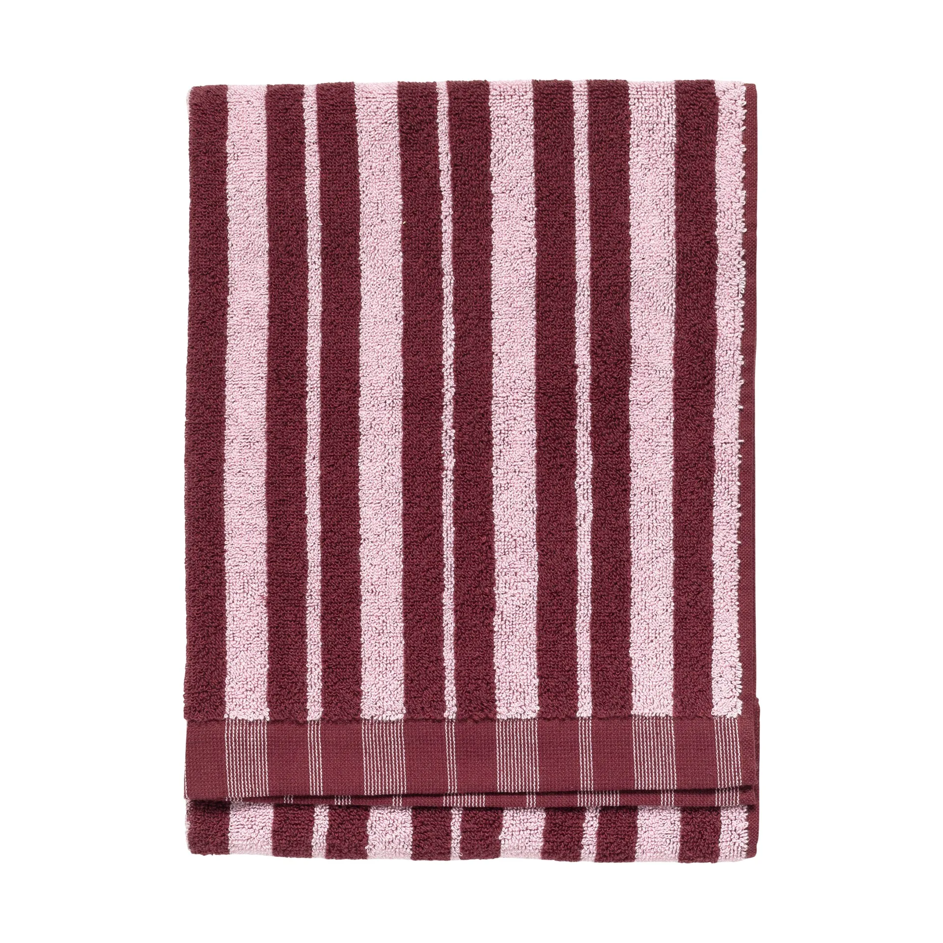 Raide handduk 50x70 cm, Burgundy-pink Marimekko