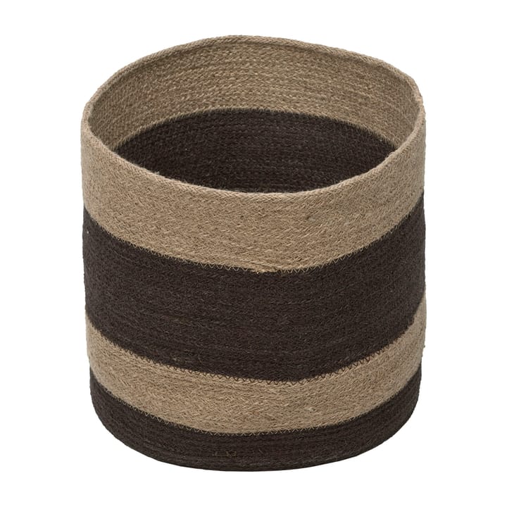 Raita jutekorg, Jute-brun Marimekko