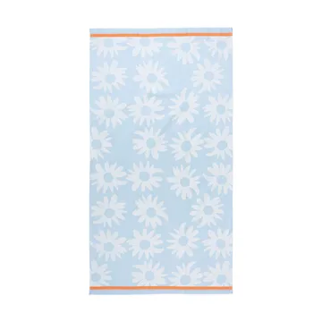 Rakastaa ei rakasta hamam badhandduk 91x165 cm - Orange-Off-white-light blue - Marimekko