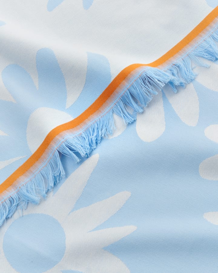 Rakastaa ei rakasta hamam badhandduk 91x165 cm, Orange-Off-white-light blue Marimekko