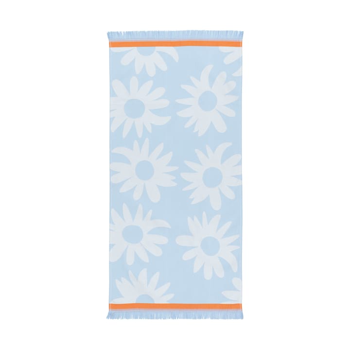 Rakastaa ei rakasta hamam handduk 45x92 cm - Orange-Off-white-light blue - Marimekko