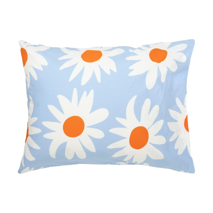 Rakastaa ei rakasta örngott 50x60 cm - Orange-Off-white-light blue - Marimekko